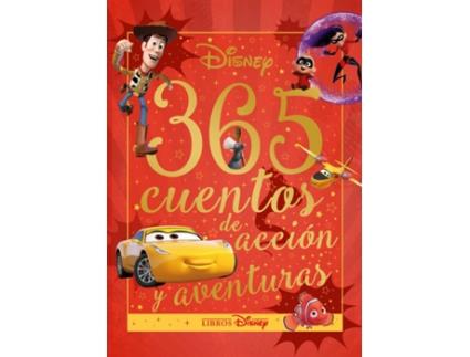 Livro Disney. 365 Cuentos De Acción Y Aventuras de Disney (Espanhol)