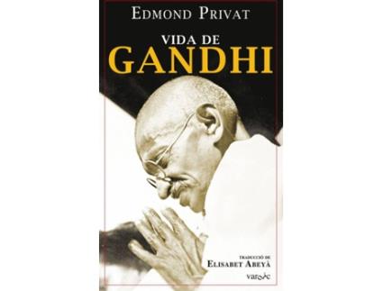 Livro Vida De Gandhi de Edmond Privat (Catalão)