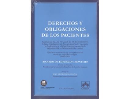 Livro Derechos Y Obligaciones De Los Pacientes de Ricardo De Lorenzo Y Montero (Espanhol)