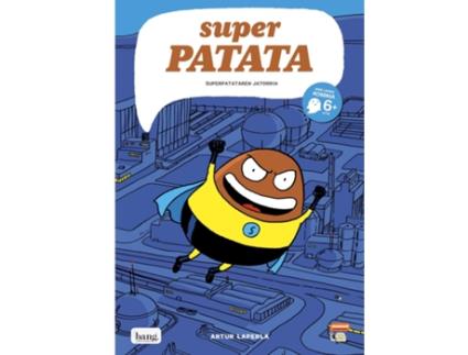 Livro Superpatata 1 de Artur Laperla (Basco)