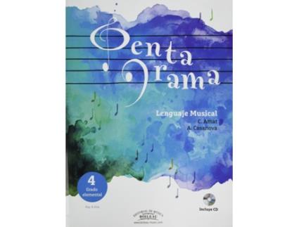 Livro Pentagrama.Lenguaje Musical de Casanova, A. (Espanhol)