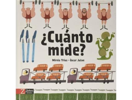 Livro ¿Cuánto Mide? de Mireia Trius (Espanhol)