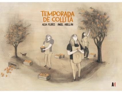 Livro Temporada De Collita de Alba Flores (Catalão)