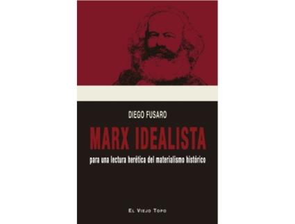 Livro Marx Idealista de Diego Fusaro (Italiano)