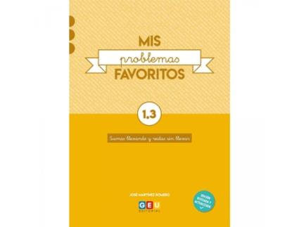 Livro Mis Problemas Favoritos 13 Sumas Llevando Y Resta de Jose Martínez Romero (Espanhol)