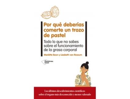 Livro Por Qué Deberías Comerte Un Trozo De Pastel de Mariëtte Boon (Español)