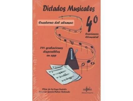 Livro Dictados Musicales Volumen 4 de Antonio García-Palao Redondo (Espanhol)