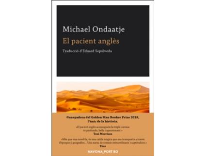 Livro El Pacient Anglès de Michael Ondaatje (Catalão)