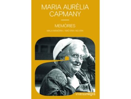 Livro Memòries de Maria Aurèlia Capmany (Catalão)
