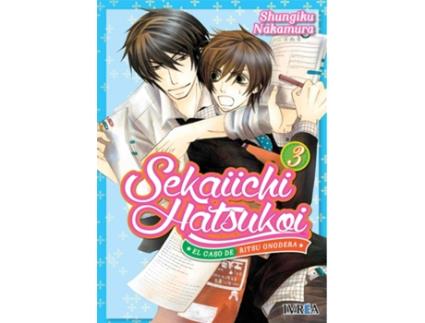 Livro Sekaiichi Hatsukoi 3 de Shungitu Nakamura (Espanhol)