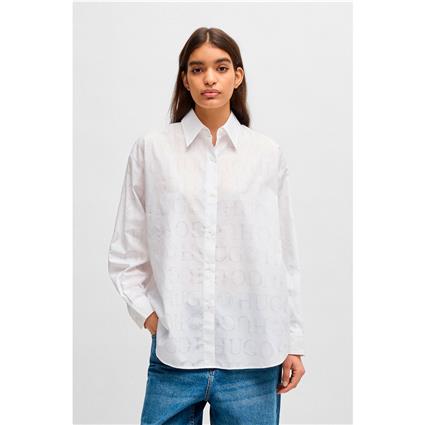 Hugo Camisa De Manga Comprida Blue Elisana 10268423