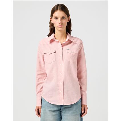 Wrangler Camisa De Manga Comprida Western Slim Fit