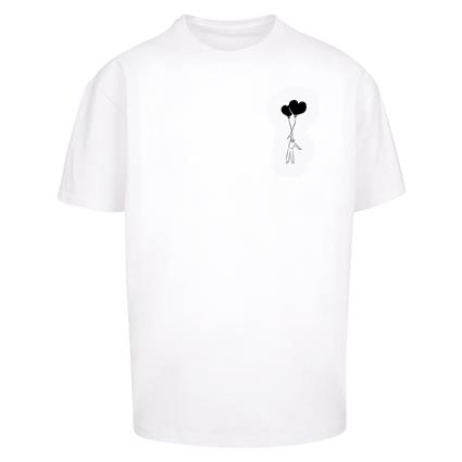 Mc Clothes Camiseta De Manga Curta Love In The Air Heavy Oversized