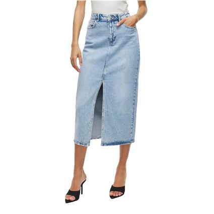 Vila Saia Jeans Jaf