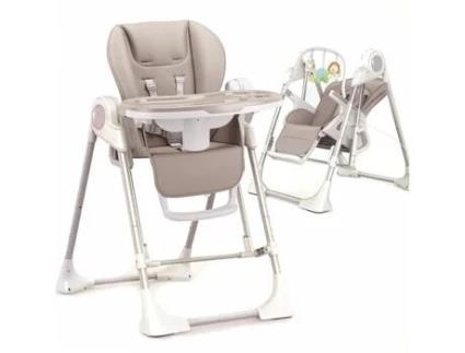 O Splity 3 Em 1 Cadeira Alta, Balanço, Espreguiçadeira Todas As Opções Bebe2luxe (mp3, Carregador, Etc.)