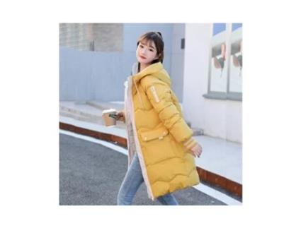 Kispo de Mulher LUUCOZK Poliéster Amarelo (XL)