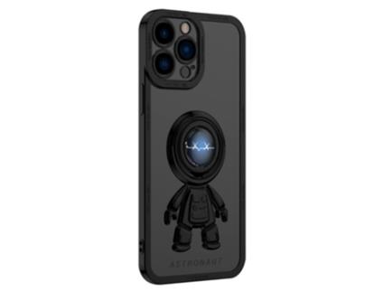 Suporte Casa Inch Relâmpago Para Iphone 13 Pro Yoobao Pele Sintética Preto