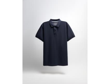 Polo De Homem Mo Piquet Main Fabric - Co100 Azul (l)