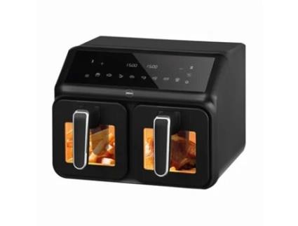 Double Fat Free Fryer, 2200 W, Capacity 8 L, Led Display Eldom