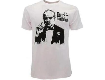 T-shirt De Mulher Zmdecqnb Padrino Blanca Logotipo Algodão Branco (l)