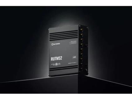 Roteador sem fio Rutm52 Gigabit Ethernet Dual Band 5g Preto Teltonika (2,4 Ghz / 5 Ghz)