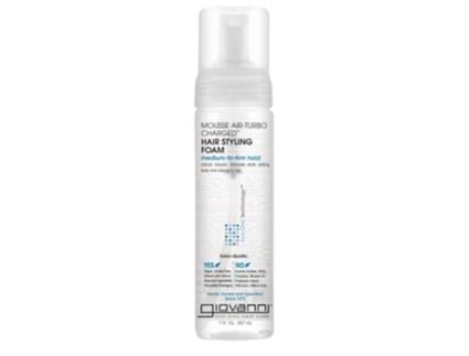 Eco Chic Mousse Air Turbo Charged Espuma para Modelar Cabelo 207ml Giovanni