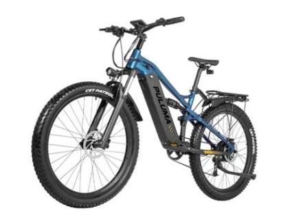 Bicicleta Elétrica Puluma Ph001 Azul 500w Motores 20ah Bateria 27,5 Polegadas Freios Hidráulicos Off Road Fat Bike Mtb Benfuto