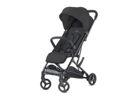 Carrinho Combinado Inglesina Sketch Black Total Black 4 Rodas Misto Desde O Nascimento