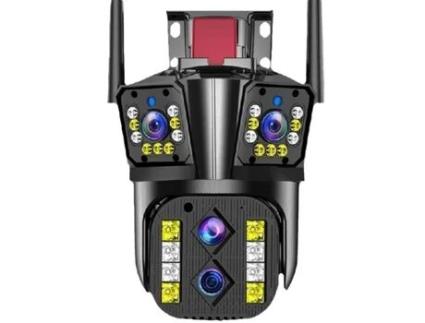 Câmara Zruxe Df 3hbj 8mp Hd Ip66 À Prova Dágua Externa Wifi Ip Câmera Com Suporte Para Visão Noturna Com Luz Dupla