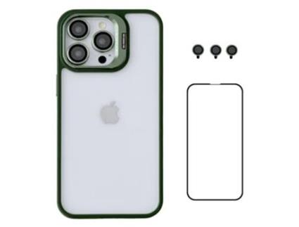 Suporte Casa Exército Para Iphone 12 Pro Max Wanlonfeng Acrílico Verde