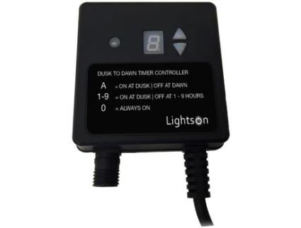Sensor de Luz/Temporizador Máximo 150W Ip44 LIGHTSON