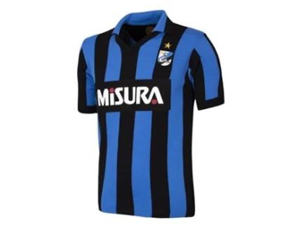 Camisa Retro de Homem para Futebol COPA Fc Internazionale Acrílico Azul (XL)