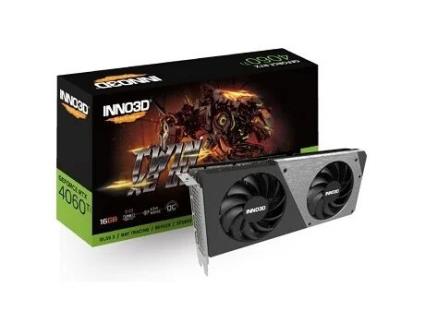 Placa Gráfica INNO3D TWIN X2 OC 8G (NVIDIA RTX 4060 - GDDR6X)