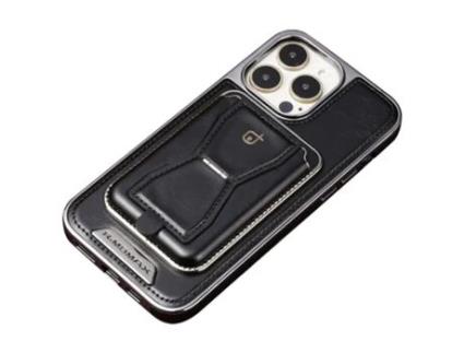 Suporte Casa Inch Para Iphone 13 Pro Max Rmbmax Pele Sintética Magnética Preto