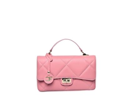 Mala De Mulher Carla Ferreri Crossbody Cf Scuro Pele Rosa