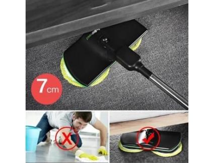 Aparador de grama elétrico Leshp Rotação 360° Fácil limpeza