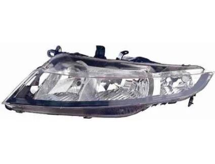 Farol Esquerdo Eletrico Honda Civic Hatchback 5P 09-12 DEPO