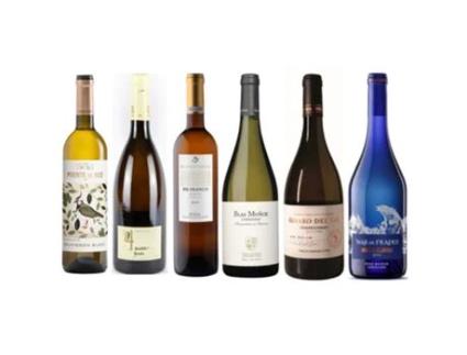 Pack Vinhos Godello, Chardonnay, Verdejo, Airén, Sauvignon Blanc, Vino Blanco de la Mancha, Rías Baixas, Valdepeñas, Rueda Ramón Bilbao, 6x75cl