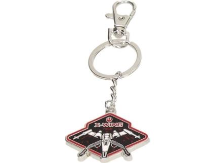 Porta-chaves Unissexo Wtt Wing Star Wars Metal Preto (x 8 Cm)