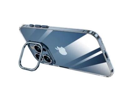 Suporte Casa Paraapple Para Iphone 13 Pro Max Sulada Pele Sintética Azul