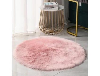 Tapete LUUCOZK Áreas Desgrenhadas Quarto Rosa (300 cm)
