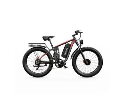 Duotts S26 Bicicleta Elétrica Tela Colorida Mtb 1500w 48v 20ah Bateria 120 Km Fat Bike 4.026 Benfuto