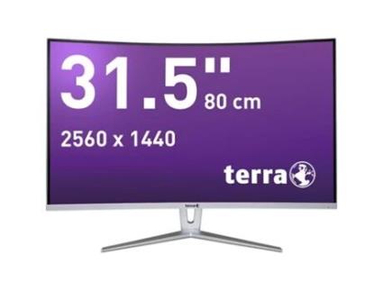 80cm/31,5 Terra 3280w 169 Dualwqhd Va Curvo Hdmi Dp Alto-falante Prata (2560x1440)