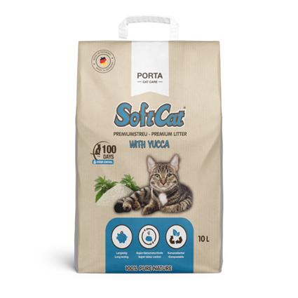Porta SoftCat Yucca areia para gatos - 10 l