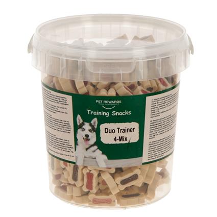 Pet Rewards Training Snacks - Pack económico: 2 x 500 g Duo Trainer 4-Mix