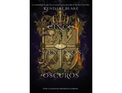 Livro Cinco Destinos Oscuros de Kendare Blake (Espanhol)