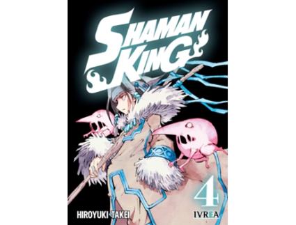 Livro Shaman King 4 de Hiroyuki Takei (Espanhol)