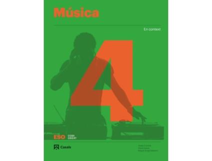 Livro Música 4 Eso 2020 de VVAA (Catalão)