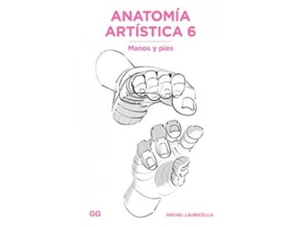 Livro Anatomía Artística 6 de Michel Lauricella (Espanhol)