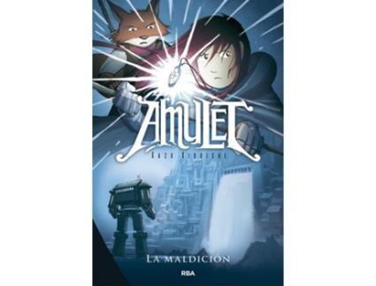 Livro La Maldición de Kazu Kibuishi (Espanhol)